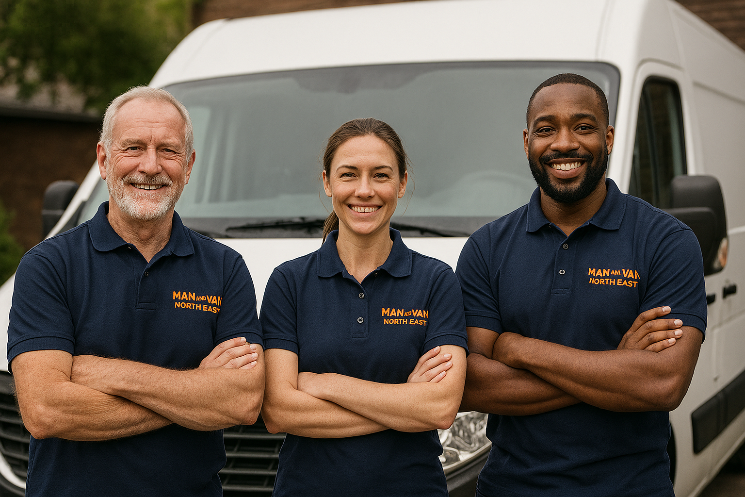 Man and Van North East team